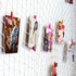 Macrame Boho Wall Hanging Photo Display Handmade Hanging Backdrop Tapestry