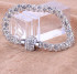 Silver Charm Crystal Bracelet