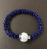 Silver Charm Crystal Bracelet