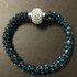 Silver Charm Crystal Bracelet