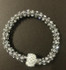 Silver Charm Crystal Bracelet