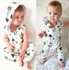 Arrow Zipper Hooded Romper for Baby Boys