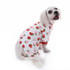 Dog Strawberry Pattern Cotton Pajamas