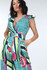 Ruffle Sleeve Surplice Jumpsuit