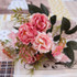 Peony DIY Party Decoration Vintage Silk Artificial Flowers Small Rose Wedding Fake Flowers Festival Supplies Home Decor Bouquet
