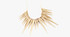 Gold Spike Statement Necklace