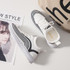 Casual Shoes Female Flats Vulcanized Canvas Stretch Fabric Sneakers