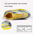 Women Sneakers Breathable Mesh Gold Platform Shoes