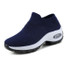 Sneakers Shoes Flat Slip on Platform Breathable Mesh Sock