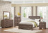 1904F-1 Beechnut 4PCs Contemporary Rustic light Kids Full Bedroom Set