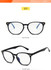 Anti Blue Light Computer Glasses Frame Men Women Transparent