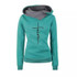 Autumn Winter Hoodies Sweatshirts Women Faith Embroidered Sweatshirt Long Sleeve Pullovers Christmas Casual Warm Hooded Tops