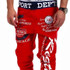 Men's Sporty Urban Style Baggy Joggers w/ Decoration