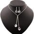 Women Rhinestone Crystal Pendant Bib Statement Necklace Necklace Chain Pendants