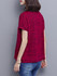 Casual Loose V-Neck Short Sleeve T-Shirt