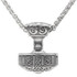 Bold Thor's Hammer Stainless Steel Pendant Black Cord or Chain 24" Necklace Unisex