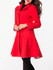 Casual Lapel Woolen Plain Coat