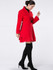Casual Lapel Single Button Woolen Coat