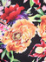 Casual Round Neck Floral Striped Sleeveless Bodycon Dress