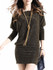 Casual Sparkling Round Neck Batwing Sleeve Bodycon Dress