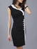 Casual Classic Elegant Color Block Bodycon Dress