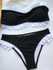Falbala Ribbed Bikinis Swimwear