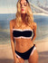 Falbala Ribbed Bikinis Swimwear
