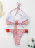 Red Heart Cute Bikinis Swimwear