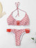 Red Heart Cute Bikinis Swimwear