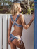 Falbala Ruffled Tied Bikinis Swimwear