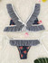 Falbala Ruffled Tied Bikinis Swimwear
