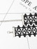 Casual Gothic Black Lace Choker Necklace