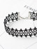Casual Gothic Black Lace Choker Necklace