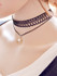 Casual Faux Pearl Layered Choker Necklace