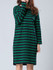 Casual Striped Oversized Cotton Shift Dress