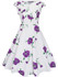 Casual Remarkable V-Neck Floral Printed Skater Dress
