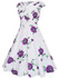 Casual Remarkable V-Neck Floral Printed Skater Dress