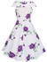 Casual Remarkable V-Neck Floral Printed Skater Dress
