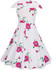 Casual Remarkable V-Neck Floral Printed Skater Dress