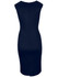 Casual Elegant Floral Printed Round Neck Slit Bodycon Dress