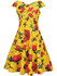Casual Fascinating V-Neck Floral Printed Skater Dress