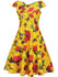 Casual Fascinating V-Neck Floral Printed Skater Dress