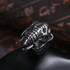 Bull Elephant Heads Men Ring Personality Titanium Steel Cool Fashion Jewelry