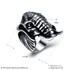 Bull Elephant Heads Men Ring Personality Titanium Steel Cool Fashion Jewelry