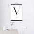 Minimalist Black White Typography Letter Quotes Wooden Framed Canvas Paintings Nordic Home Decor Wall Art Pictures Poster Scroll