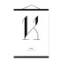 Minimalist Black White Typography Letter Quotes Wooden Framed Canvas Paintings Nordic Home Decor Wall Art Pictures Poster Scroll