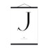 Minimalist Black White Typography Letter Quotes Wooden Framed Canvas Paintings Nordic Home Decor Wall Art Pictures Poster Scroll