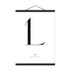 Minimalist Black White Typography Letter Quotes Wooden Framed Canvas Paintings Nordic Home Decor Wall Art Pictures Poster Scroll