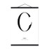 Minimalist Black White Typography Letter Quotes Wooden Framed Canvas Paintings Nordic Home Decor Wall Art Pictures Poster Scroll