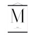 Minimalist Black White Typography Letter Quotes Wooden Framed Canvas Paintings Nordic Home Decor Wall Art Pictures Poster Scroll